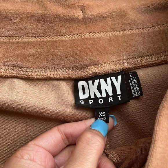 “DKNY Sport- Velour Jogger Sweatpants size XS” - Picture 2 of 8